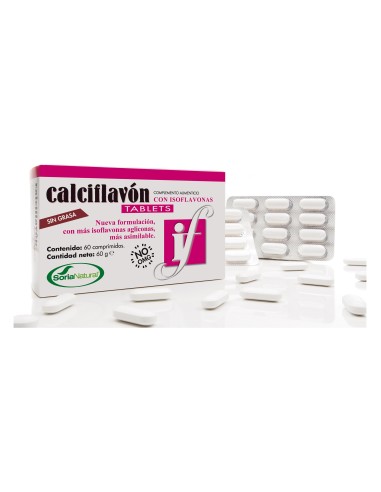 Soria Natural Calciflavon 60Comp