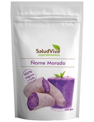 Salud Viva Ñame Morado En Polvo 125G