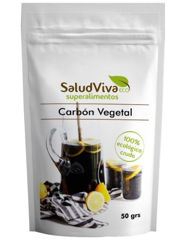 Salud Viva Carbón Vegetal Activado Colorante 50G