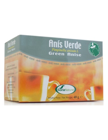 Soria Natural Anís Verde Infusión 20 Filtros