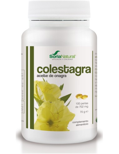 Colestagra Aceite De Onagra Soria Natural 500 Perlas