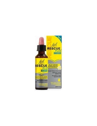 Bach Rescue Plus Gotas 20 Ml S/Alcohol