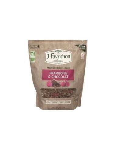 Joseph Favrichon Crunchy Muesli Frambuesa Chocolate 375G