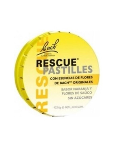 Rescue Pastillas Naranj/Sauco 50 G Lata