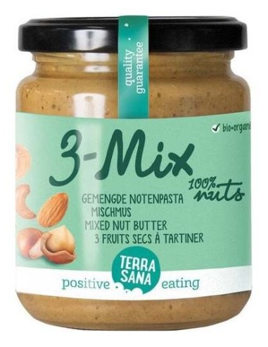 Terrasana 3-Mix Crema Frutos Secos Sin Cacahuete Bio 250G