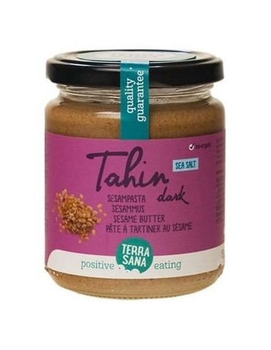 Terrasana Tahin Dark Crema De Sesamo Con Sal Del Himalaya 250G