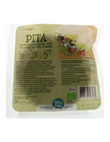 Terrasana Pan Pitas Bio 280G