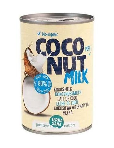 Terrasana Leche Coco Ecológico 400Ml