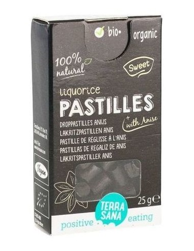 Pastillas De Regaliz Con Anis 25 G