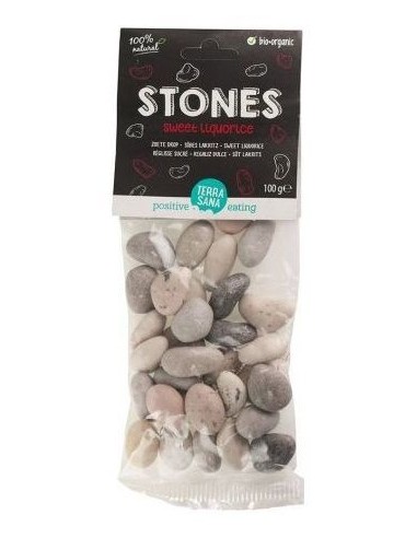 Terrasana Stones Regaliz Dulce Bio Orgánico 100G