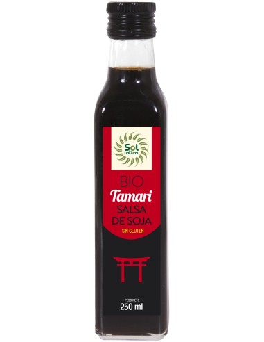 Solnatural Tamari Salsa Soja Bio S/G 250Ml