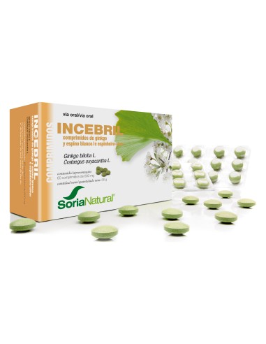 Soria Natural Incebril Ginkgo/Espino 60Comp