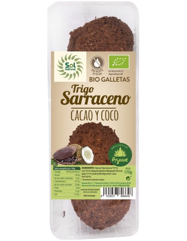 Solnatural Gall. Trigo Sarraceno Coco Cac 175G