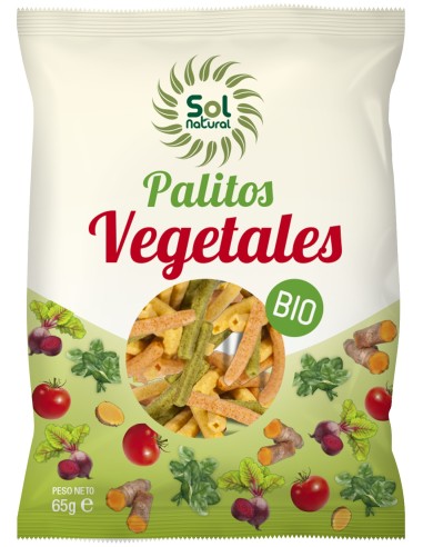 Solnatural Palitos Vegetales Bio 70G