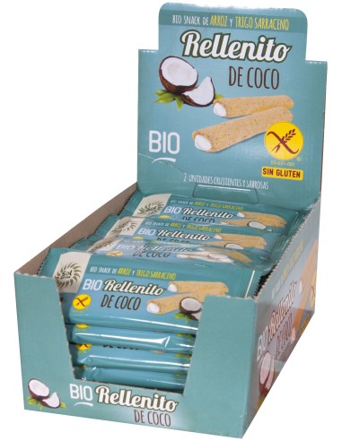 Rellenito De Coco Bio Sin Gluten 25 G