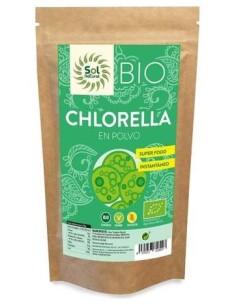 Solnatural Clorella Polvo Bio S/G Vegano 125G