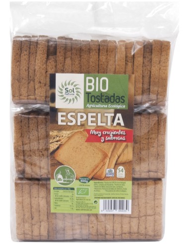 Tostadas Espelta En Paquete Bio 400 G