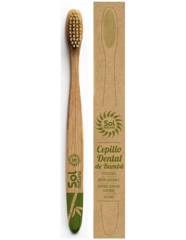 Cepillo De Bambu Adulto Cajita 1 Ud