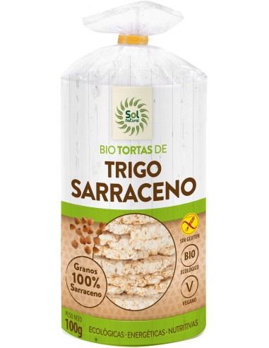 Tortas De Trigo Sarraceno Sin Gluten Bio 100 G