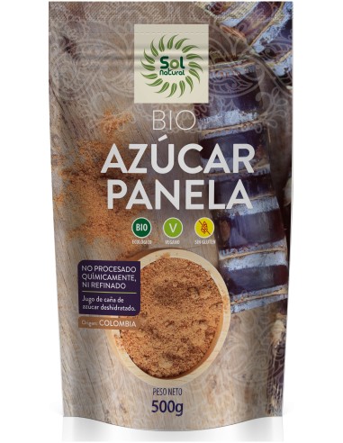 Solnatural Panela Azucar Bio 500G