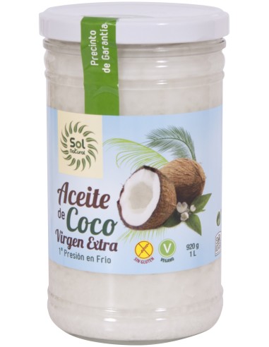 Aceite De Coco Virgen Extra Familiar Bio 1 Litro