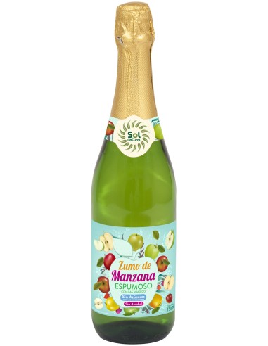 Solnatural Champan Manzana S/Alcohol 750Ml