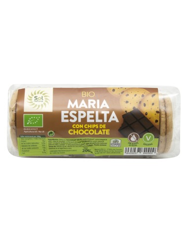 Solnatural Gall. Espelta Maria Choco Bio 200G