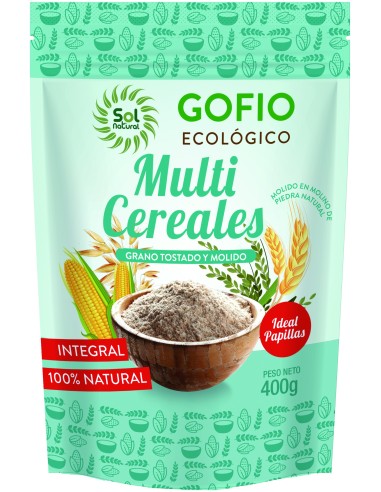 Gofio De Multicereales Integrales Bio 400 G