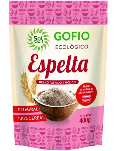 Solnatural Gofio Espelta Integal Eco 400G