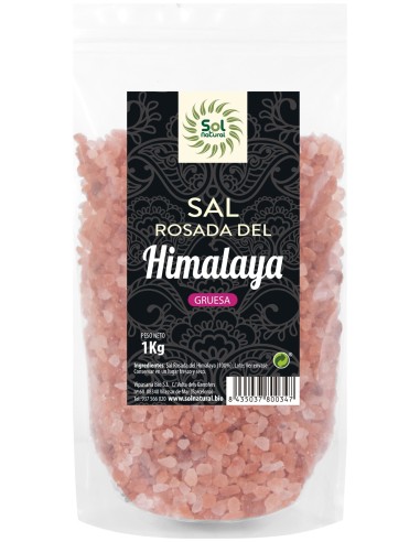 Solnatural Sal Himalaya Rosa Guesa 1Kg