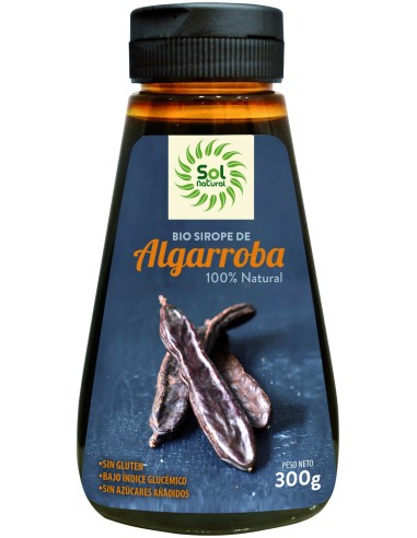 Solnatural Sirope Algarroba Bio 300G