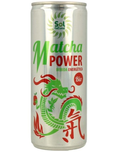 Solnatural Bebida Energetica Matcha Power 250Ml