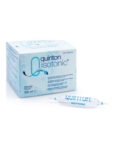 Quinton Isotonic 30 Ampollas Bebibles X 10Ml