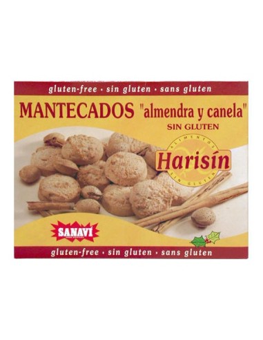 Mantecados Con Almendra Y Canela Sin Gluten 200 G