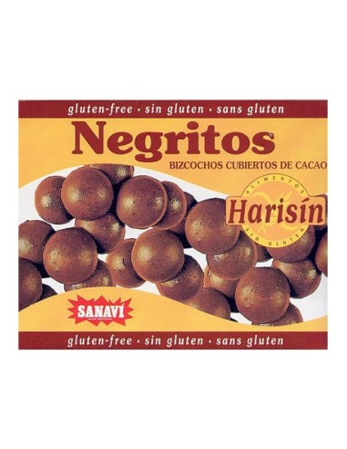 Negritos Bizcochos Con Chocolate Sin Gluten 150 G