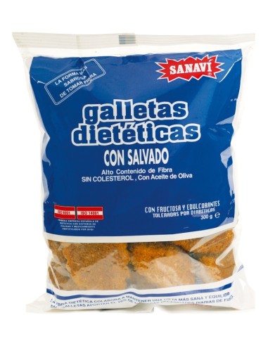 Galletas Dieteticas Salvado Sanavi