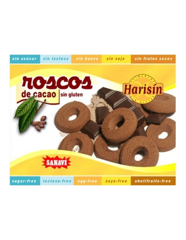 Sanavi Roscos De Cacao Sin Gluten 150G