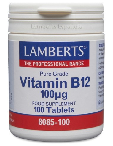 Vitamina B12 100 Tabletas