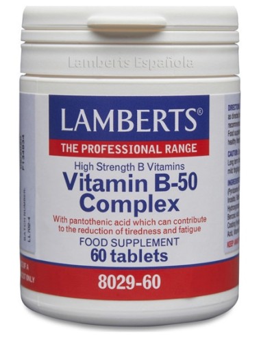 Complejo De Vitaminas B-50 60 Caps