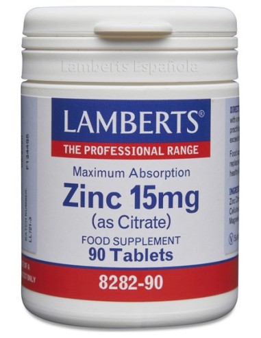 Lamberts Zinc 90 Tabletas