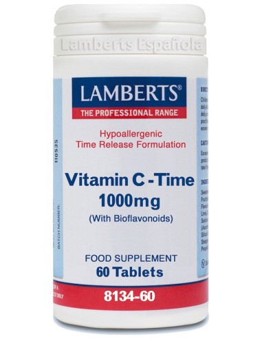 Vitamina C Time Con Bioflavonoides 60 Tabletas