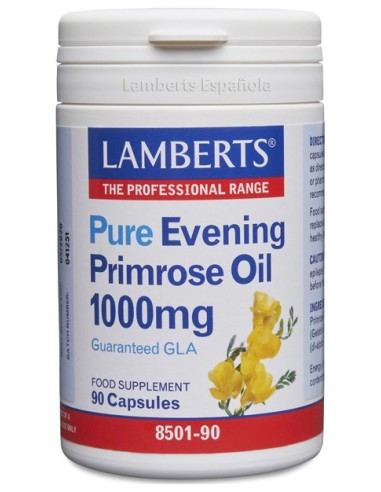 Lamberts Aceite De Prímula 1000Mg 90 Cáps.