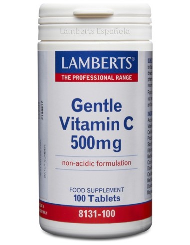 Lamberts Gentle Vitamina C 500Mg 100 Comprimidos