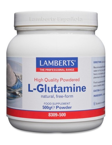 Lamberts L-Glutamine Polvo 500Gr.