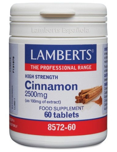 Lamberts Canela 2500 Mg 60 Comp