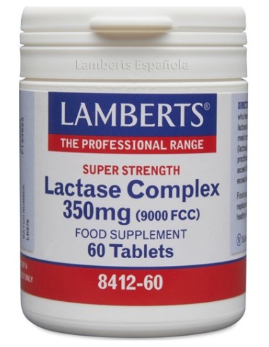 Complejo De Lactasa 9000Fcc Lamberts 60 Comprimidos