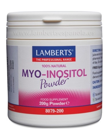 Myo Inositol En Polvo 100% Natural 200 G