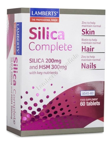 Lamberts Silica Complete(Cabello,Piel Y Uñas)60 Comp