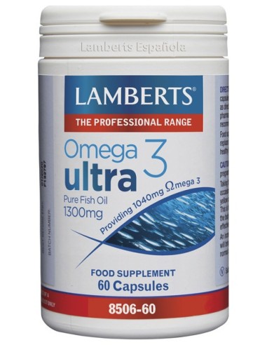 Omega 3 Ultra Aceite De Pescado Puro 60 Caps