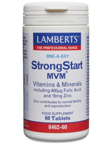 Lamberts Strongstart Mvm Multivitamínico Prenatal 60Comp